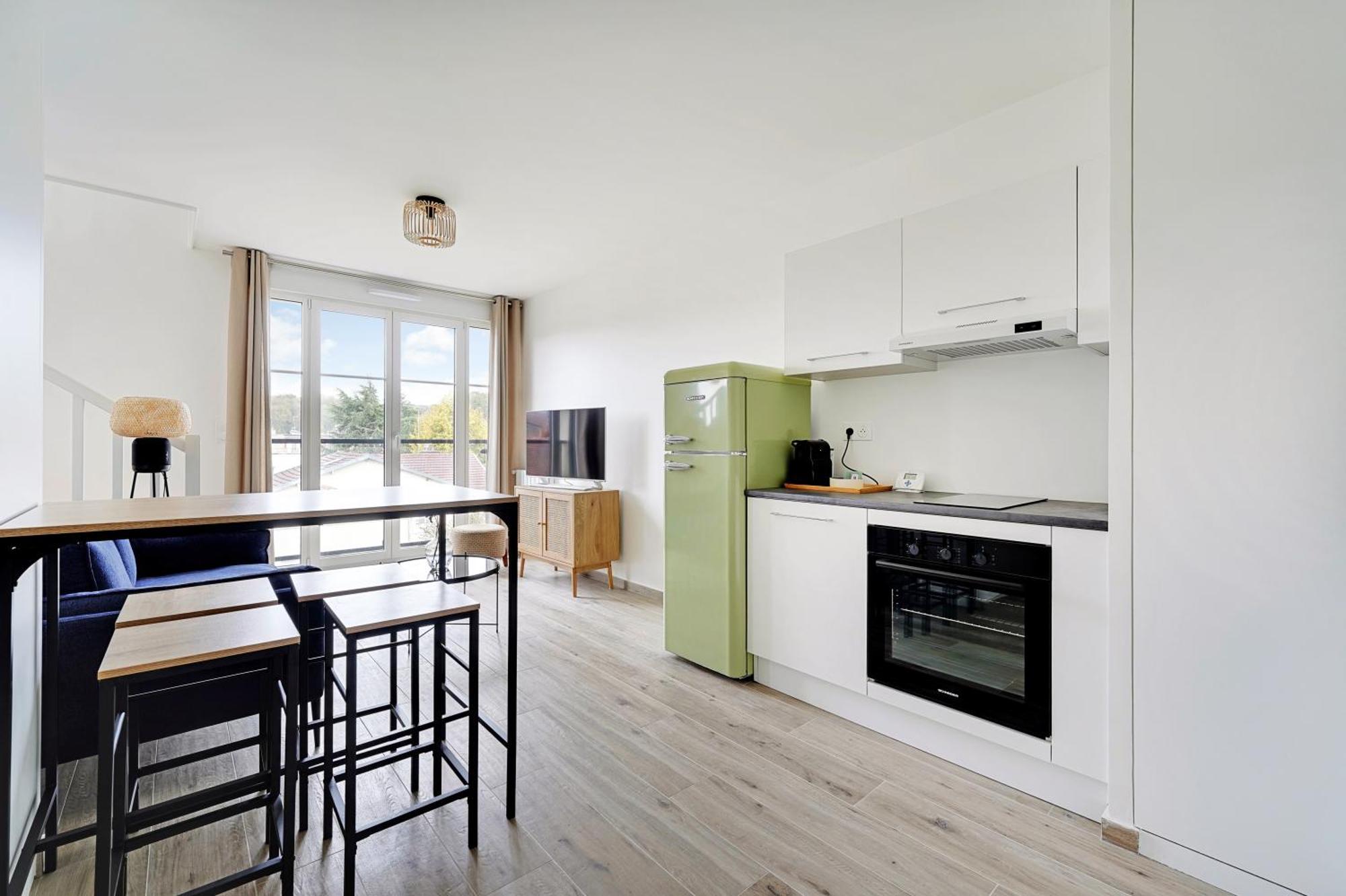 La Residence Alpha Viroflay 302 - Duplex 2 Chambres - 5 Pers ภายนอก รูปภาพ